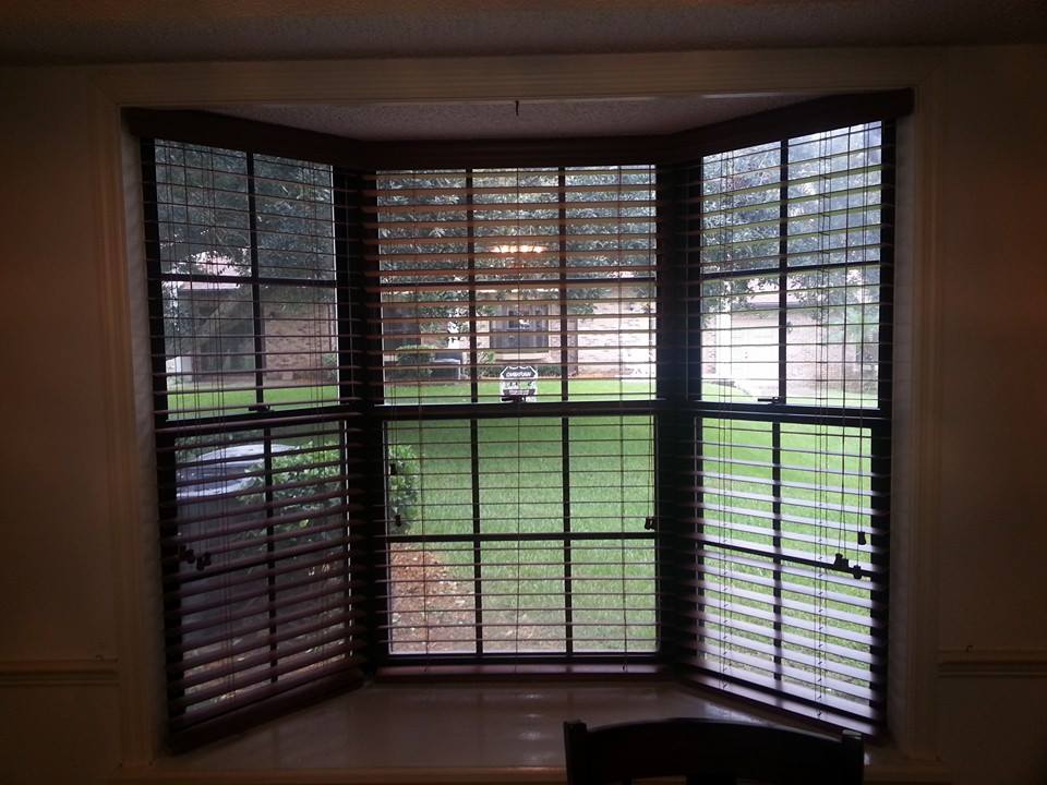 plantation shutters in kitchen